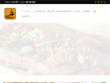 Tablet Screenshot of grillmastercolombia.com
